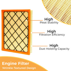 SCREW RHINO cabin filter layers visible showing odor reduction benefit