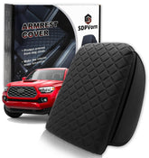 SDPVorn front view of armrest cover showing fit and upgraded aesthetic