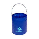 Sea to Summit folding bucket front view showing stable upright design and capacity