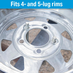 SEACHOICE U-bolt detail with nuts demonstrating easy installation and firm clamp