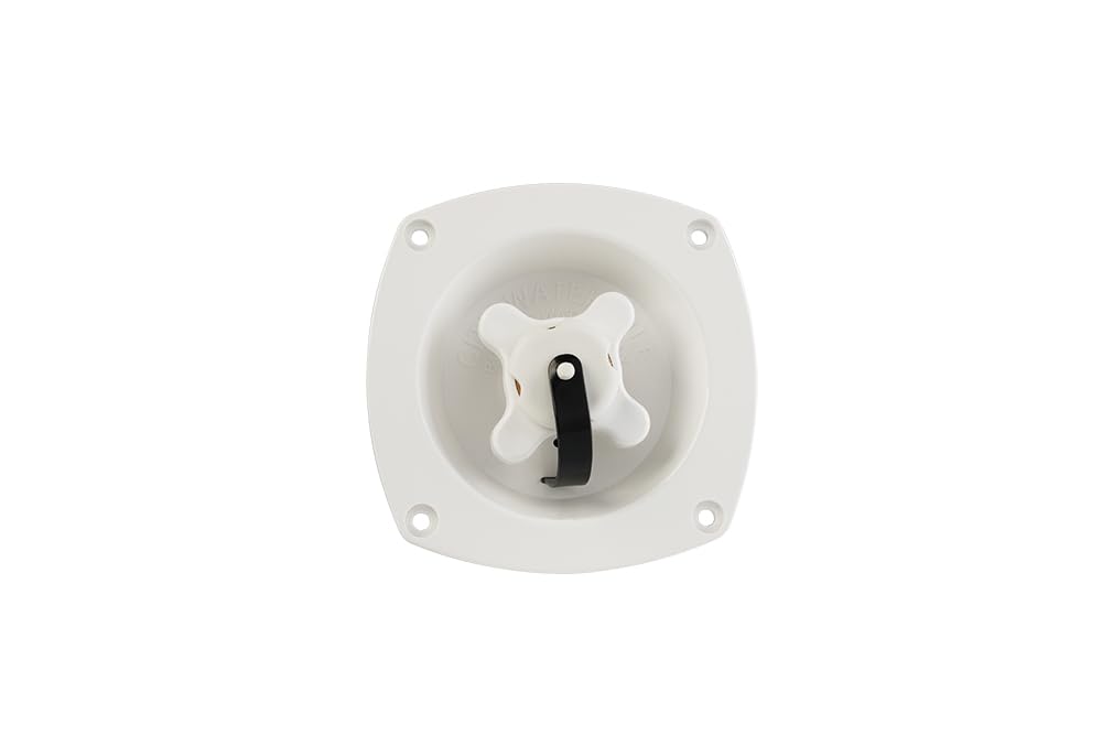 SEAFLO front faceplate showing tidy wall mount, improves exterior freshwater access