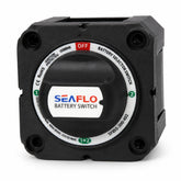 SEAFLO front panel view showing selector knob and clear labeling for easy operation
