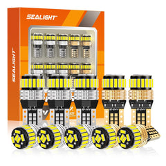SEALIGHT front packaging showing 10 LEDs and product benefits