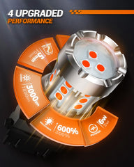 SEALIGHT bulb installed in tail housing demonstrating plug-and-play convenience