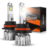 SEALIGHT 9004 front view of two bulbs showing bright design and quick install benefit