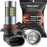 SEALIGHT 9006 front view pack of 2 showing plug-and-play convenience