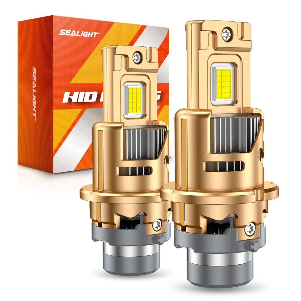 SEALIGHT D4S front view showing two bulbs and bright benefit
