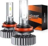 SEALIGHT front view of bulb showing plug-and-play connector and compact profile for easy fit