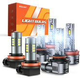 SEALIGHT front packaging showing six bulbs and model labels for fast identification and purchase benefit