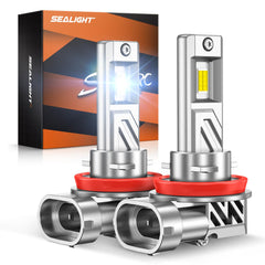 SEALIGHT front view of two bulbs showing compact canbus-ready design and quick fit