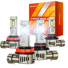 SEALIGHT front view pack of 4 showing compact plug-and-play design and easy replacement benefit