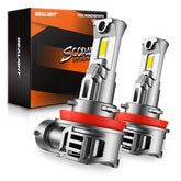 SEALIGHT front view pair showing plug-and-play fit and bright benefit
