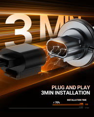SEALIGHT LED chip close-up highlighting precise optics and improved road visibility