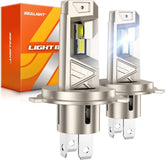 SEALIGHT H4 front packaging showing bulbs and benefits, clear product presentation