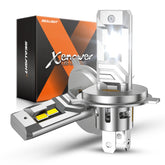 SEALIGHT front packaging showing H4 bulbs and benefits