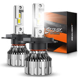 SEALIGHT front view of H4 bulbs showing pair and packaging benefits visibility