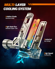 SEALIGHT S6Pro cooling fan detail illustrating quiet heat control