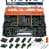 Seamaka front packaging showing full 476-piece kit and easy inventory benefit
