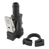 SeaSierra front view of fuel connector showing shape and inlet for easy replacement