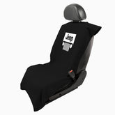 Seat Armour front view on Jeep seat showing full coverage and protection