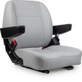 SEATIN front view of seat showing overall shape and comfort benefit