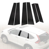 SecosAutoparts front view of six pillar trims showing fit and restored look