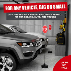 SECURITYMAN heavy weighted base demonstrating stability and no-tip reliability