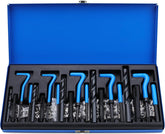 SEDY open carrying case with 131-piece kit neatly organized and portable
