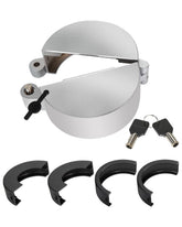 Seekdesi front view of locked fuel cap showing secure fit and theft protection
