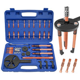 SEEKSELF front view of open case showing organized puller set for quick access