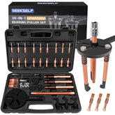 SEEKSELF front package box showing complete 36-in-1 kit and organized case for quick access