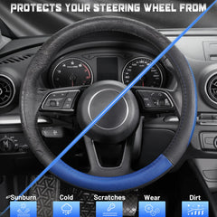 SEG Direct installed on Prius/Civic steering wheel illustrating secure fit and sporty look
