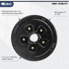 SEHNSUCHT close-up of electroplated drum finish preventing corrosion and extending life
