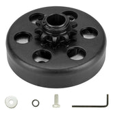 SEHNSUCHT front view showing clutch and sprocket, clear drive replacement benefit