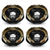 SEHNSUCHT front view of brake assembly showing bolt holes and fitment benefit
