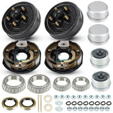 SEHNSUCHT front view of 5-on-5" hub drum showing bolt pattern and finish, durable fit