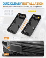 Sejaede right passenger-side cap fitted on truck improving front appearance
