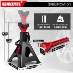 SENKEYFE large base bottom view distributing load and resisting tipping