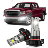 SENROBO front packaging showing 2-pack fog bulbs and clear compatibility labeling for easy purchase