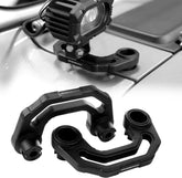 SEVEN SPARTA front view of mounted brackets showing clean fit and stability