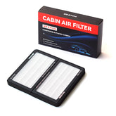 SEZFOM filter front packaging showing model fit and compatibility benefits