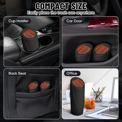 SGLRT positioned in a car cup holder for secure, space-saving placement