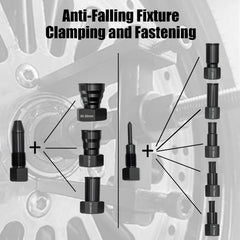 SGT SUPER GARAGE TOOLS expandable collets spread by size showcasing heat-treated durable gripping surfaces