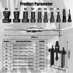 SGT SUPER GARAGE TOOLS slide hammer detail highlighting ergonomic T-handle and balanced impact force