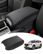Shademax front view of console cover showing perfect OEM-like fit and protection