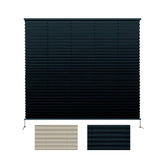 SHADEPLUS front view of 32x24 pleated shade showing clean edges and fit