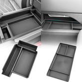 SHAOHAO front view of console trays showing tidy storage benefit