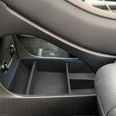 SHAOHAO front view of tray seated in Palisade console showing neat organization benefit