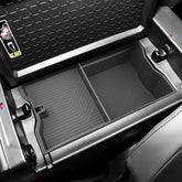 SHAOHAO front view of console insert showing neat top-tier storage