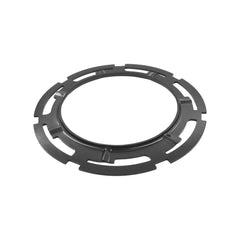 Sheisor lock ring close-up of threads and edges for corrosion resistance and precise fit